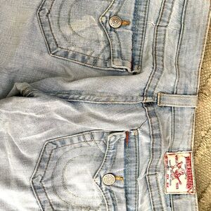 True Religion Light Wash Women's Boot Cut Jeans